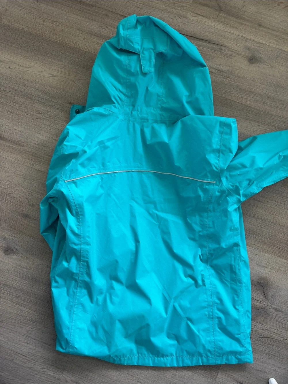Columbia Teal Outdoor Jacket with Logo